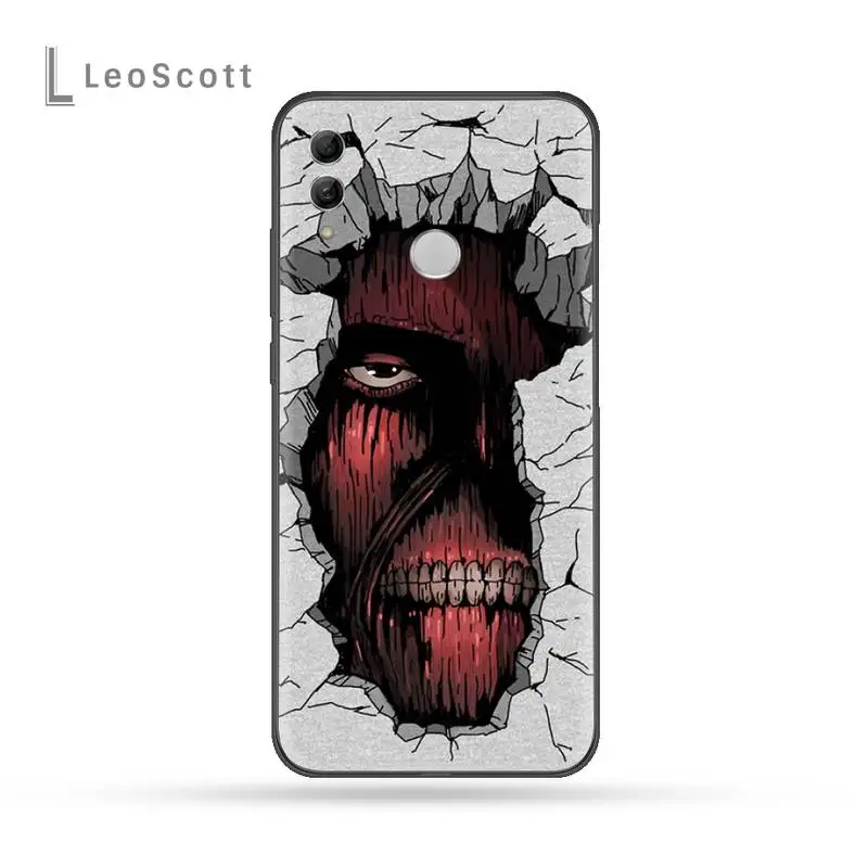 

Attack on Titan Phone Case For Huawei honor P9 P10 P20 P30 P40 Pro 10i Lite 20 nova 5t