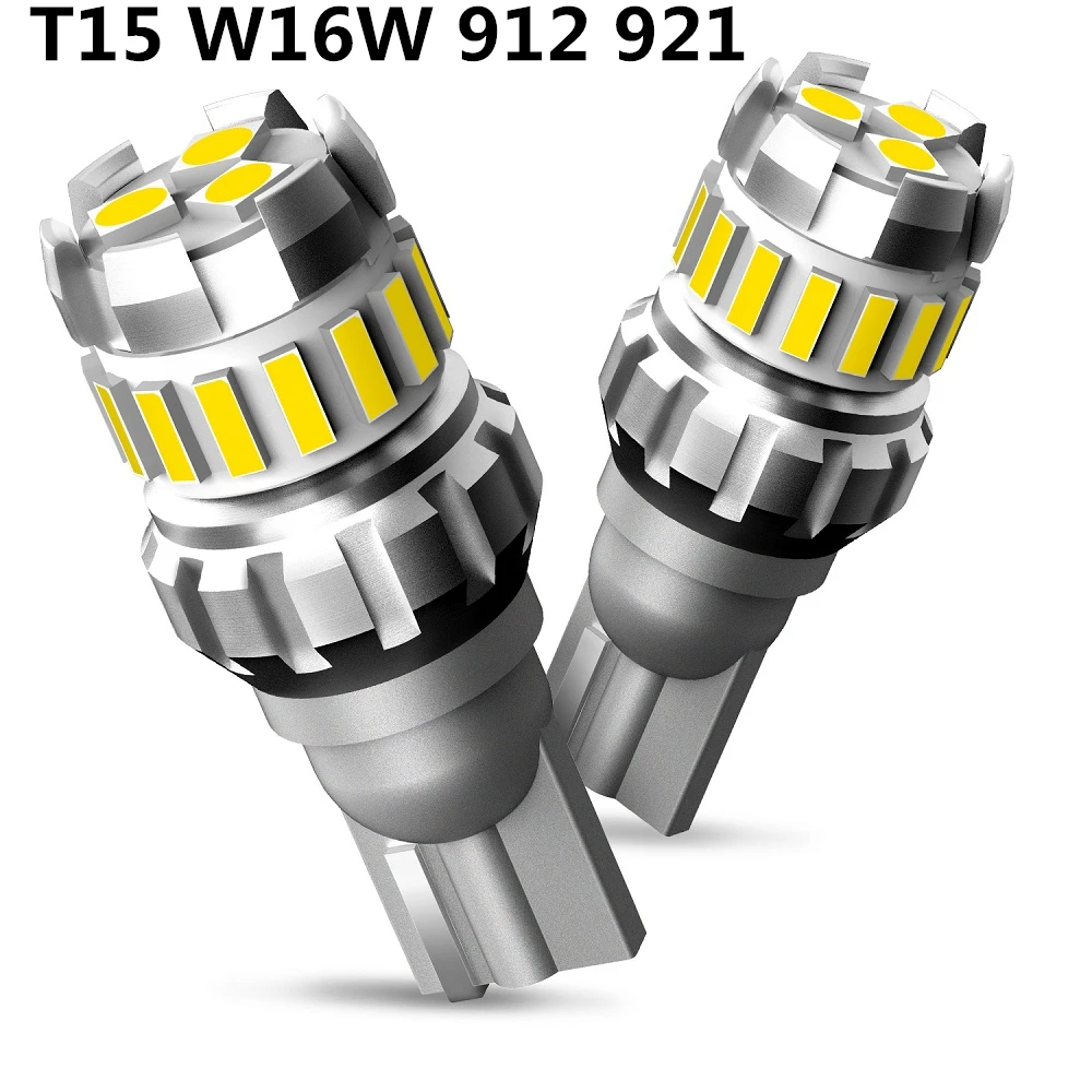 

AUXITO 2Pcs Canbus P21W 1156 BA15S LED Bulb T20 7443 W21/5W 7440 W21W 1157 3157 LED Lamps For Audi Ford Focus Mk2 Jeep Honda VW