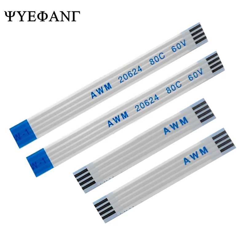 Плоский гибкий кабель FFC FPC LCD AWM 20624 80C 60 в VW-1 0 5 мм 4P-40Pin 8P 12P 20P 24P 26P 10 шт. см 15 20 |