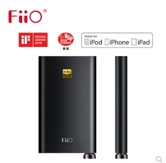 Новинка 2018 усилитель для наушников Fiio Q1MarkII Hi Res Audio Встроенный ЦАП DSD XMOS 384 кГц/32 бит