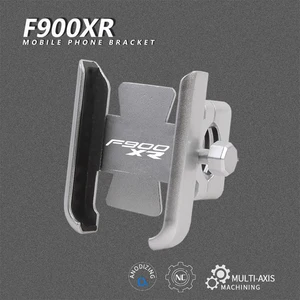 f 900 xr for bmw f900xr 2020 motorcycle accessories cnc aluminum alloy handle bar mobile phone bracket gps stand holder free global shipping