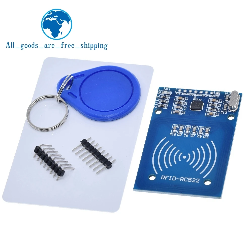 MFRC-522 RC-522 RC522 антенна RFID IC беспроводной модуль для Arduino IC ключ SPI писатель считыватель IC карты Бесконтактный модуль