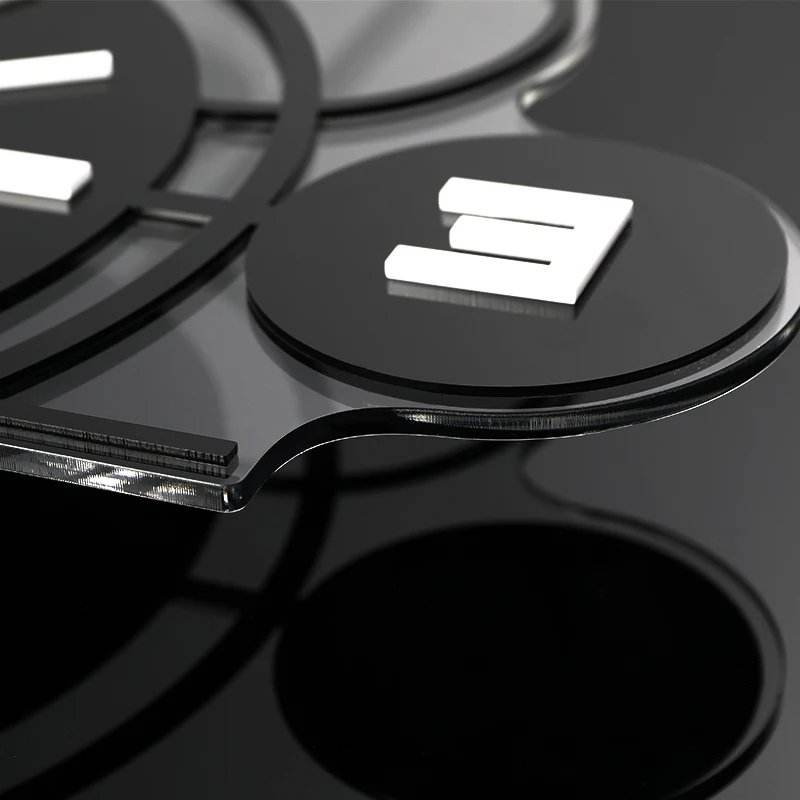 Нордические часы MEISD настенные с маятниковым декором современный дизайн