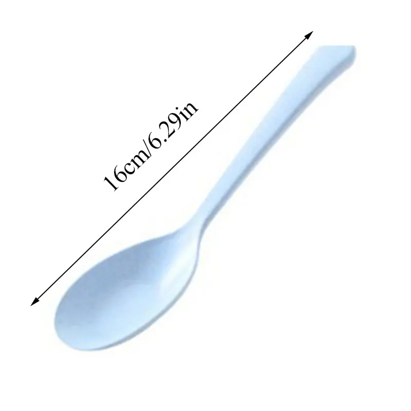 

Tableware Hot Sale 1PC Popular wheat straw Eco friendly Kitchen Accessories High Quality Restaurant New Portable Spoon