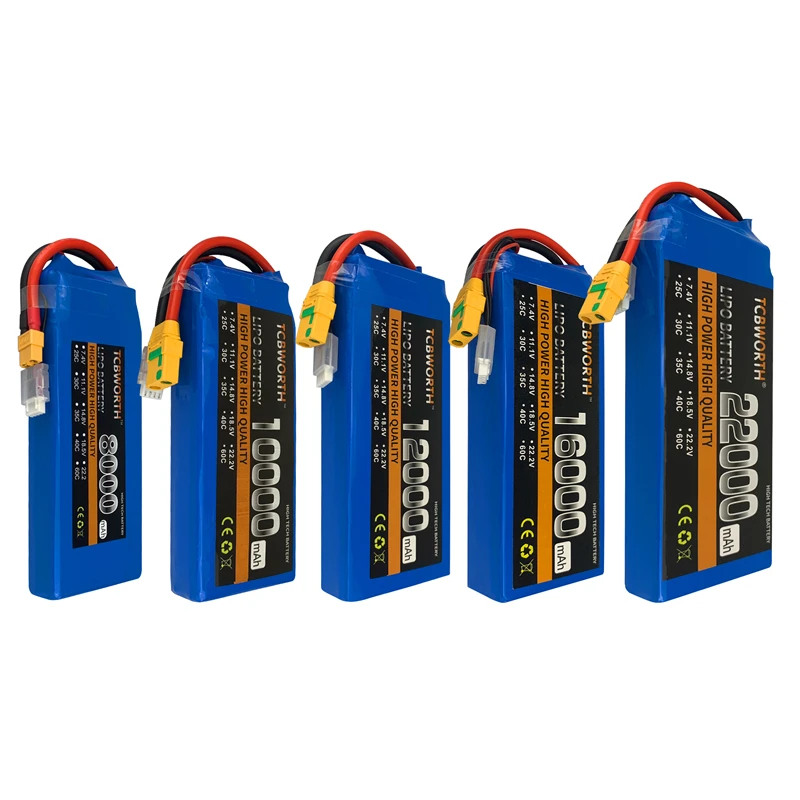 Аккумулятор LiPo для радиоуправляемой модели 14 8 в 22000 мАч 25C телефона квадрокоптера