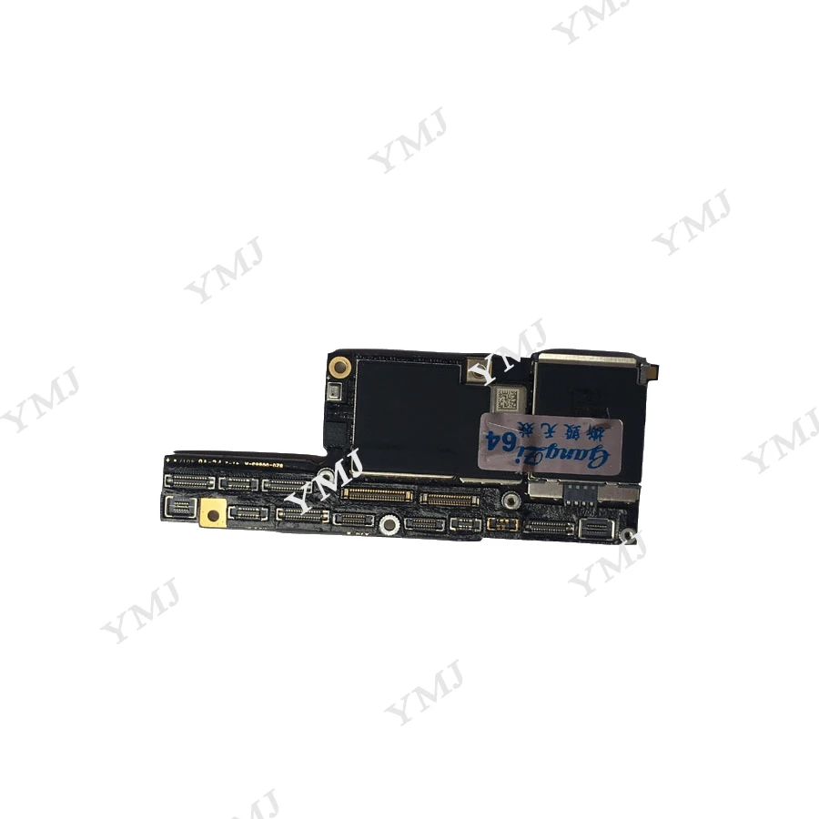 

For iphone X Original unlocked Motherboard No Face ID,with IOS System Clean iCloud for iphone X Mainboard 64GB 256GB Good Tested