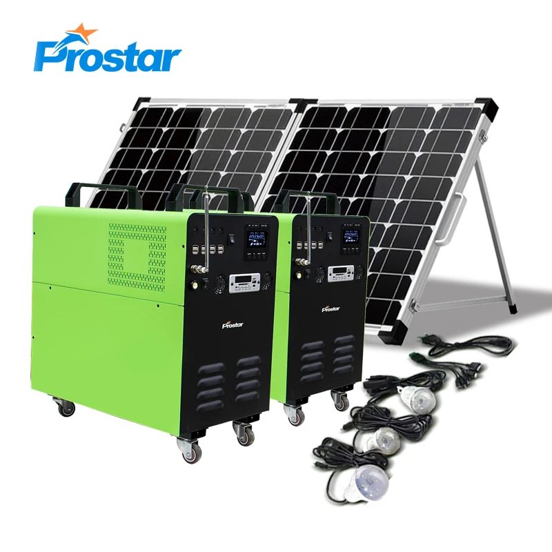 1000 Вт 12 В портативный солнечный генератор 1 кВт низкочастотные солнечные системы