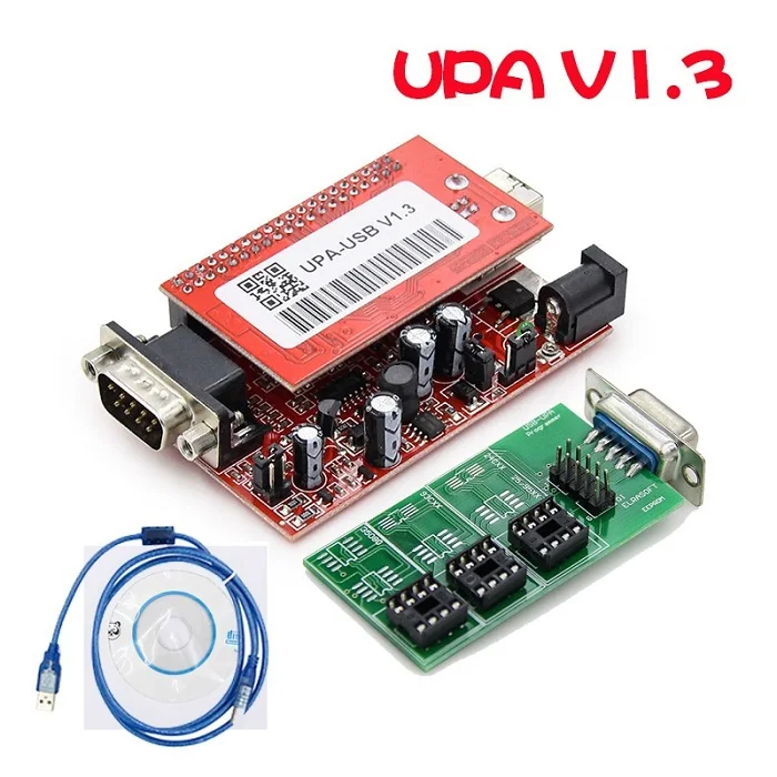 UPA USB Main Unit Неохлаждаемый параметрический усилитель с USB V1.3 программатор с полным адаптером ecu Программатор программирующий Неохлаждаемый параметрический усилитель с USB 1,3 с полным адаптером upa 1,3 диагностический инструмент - Color: UPA USB Main Unit