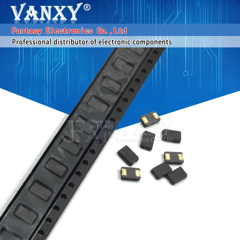 Кварцевый резонатор smd 10 шт. 8 МГц 11 0592 12 13 56 16 000 20 24 2Pin 5032 | Электронные компоненты и
