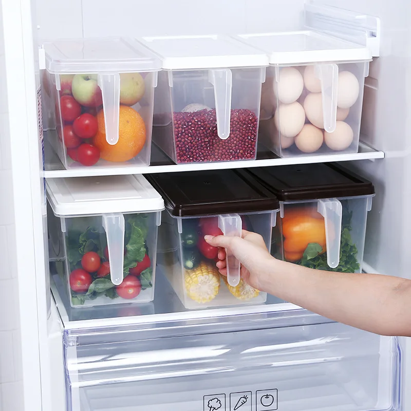 

Big Refrigerator Organizer Kitchen Fridge Storage Box Vegetable Fruit Fresh Container Crisper Debris Fridge Storage Box Tray