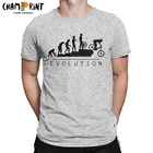 Горный велосипед Evolution велосипедные футболки мужские 100% хлопок смешные футболки с круглым вырезом; Футболка с Короткими Рукавами Летняя одежда