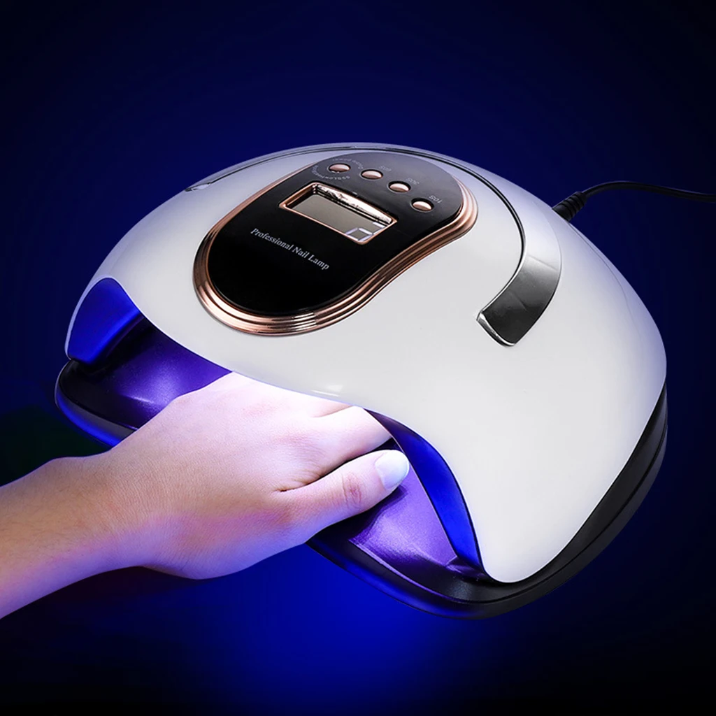 Портативная лампа для ногтей 168 Вт сушки лампы полировки гель-лака аппарат
