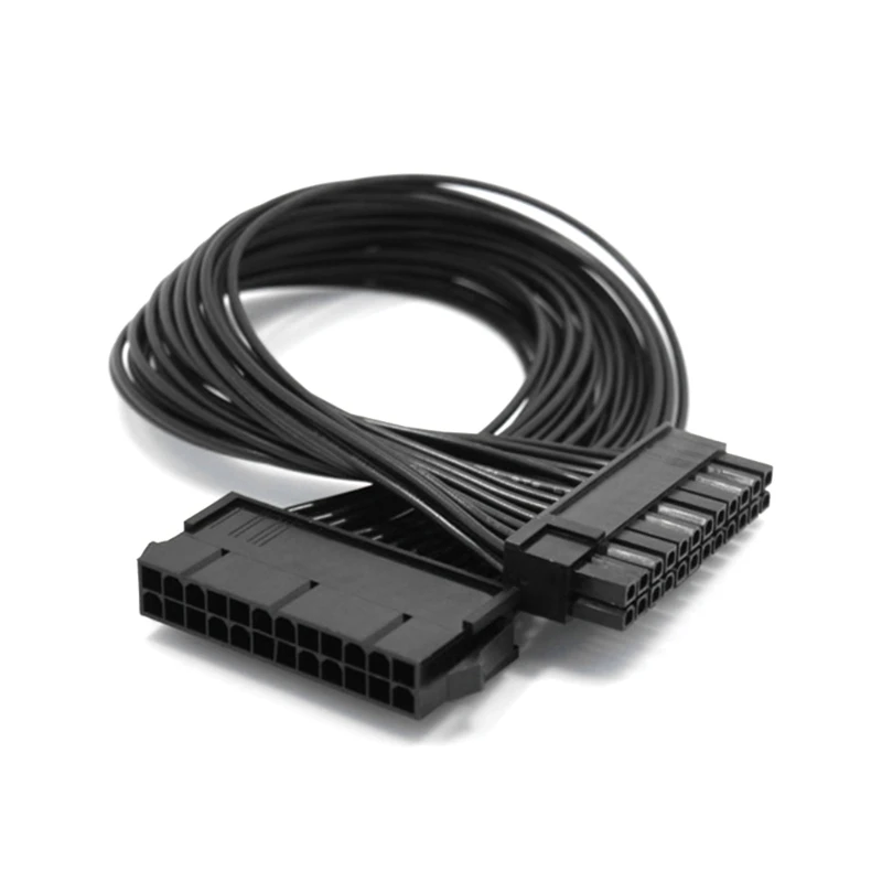 Удлинительный кабель для материнской платы U50D GPU PSU с 24 контактами ATX (M) на