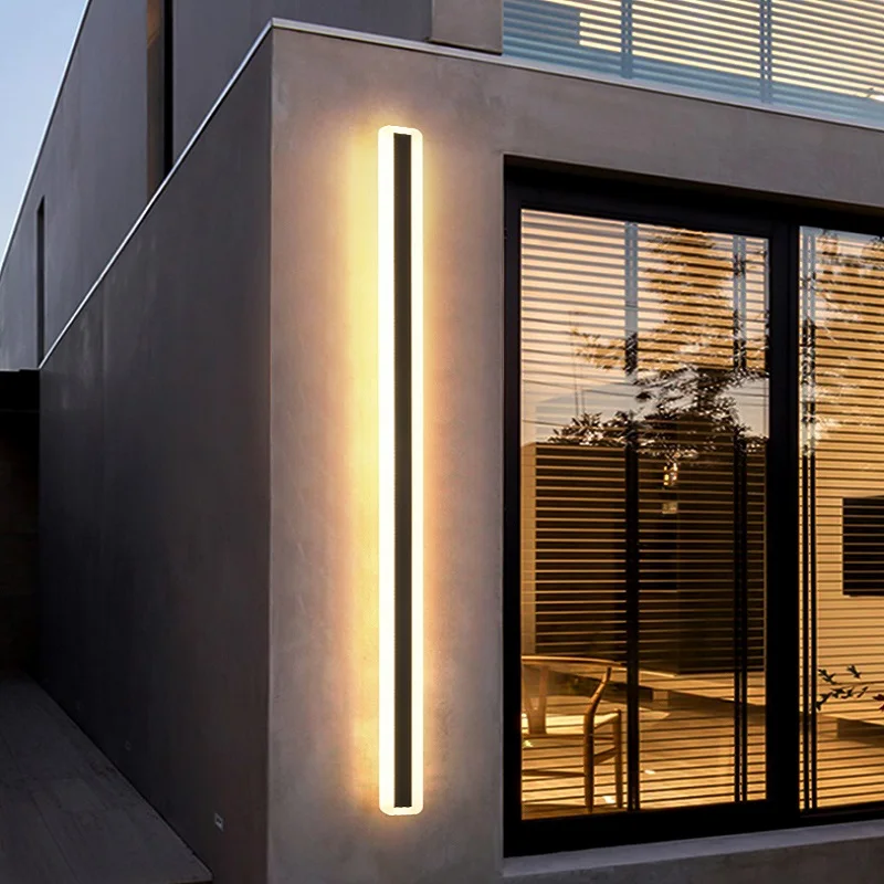 Водонепроницсветодиодный светодиодная настенная лампа ip68 уличный светильник