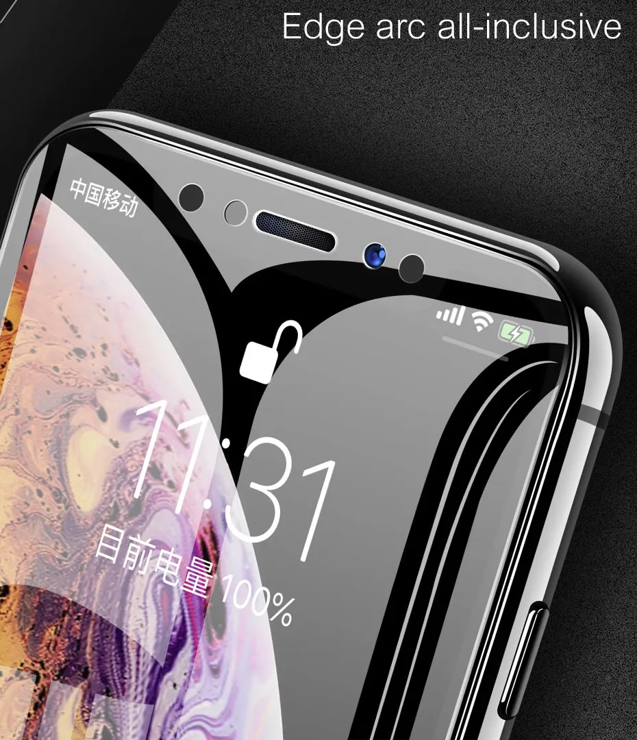 3 шт. 40D Защита экрана для iPhone 11 6 6 S 7 8 Plus X XS на iPhone XR XS 11 Pro Max мягкая защитная пленка не стекло