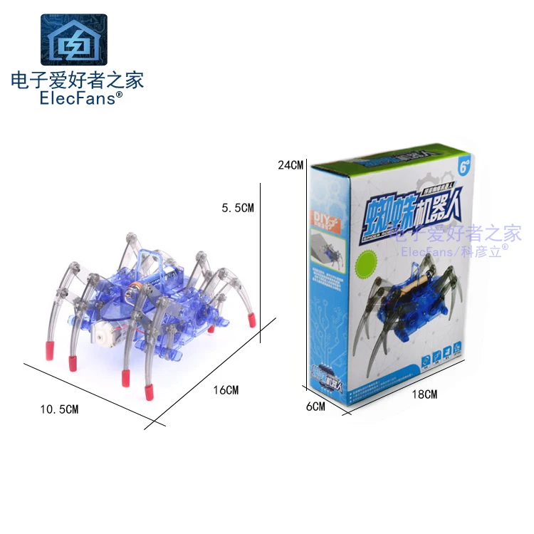 

Ходьбы заклинание сборки паук сканирующий робот сборки придумывать electronic science and technology изготовления детская игрушка набор