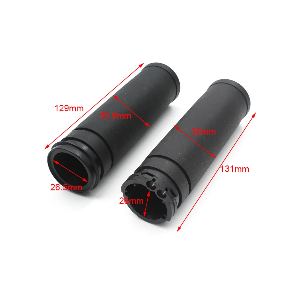 

For HARLEY XL883/XL1200 Black Motorcycle Rubber Handle Bar Hand Grips