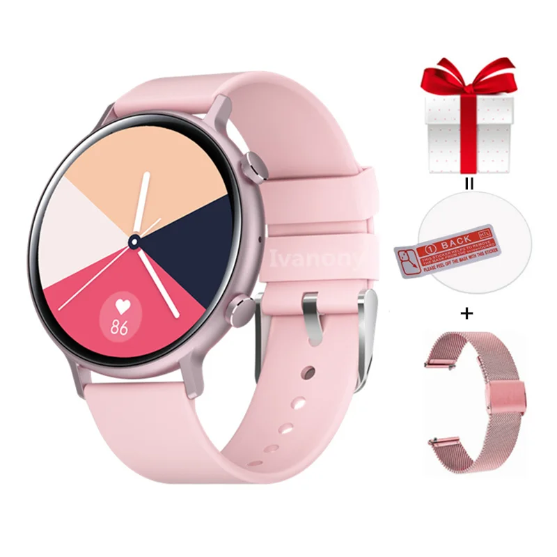 

Smart Watch Answering Phone Call Mesage Push Waterproof IP68 Blood Pressure Oxygen 4D Dynamic Dial Multi-Sports Mode Smartwatch