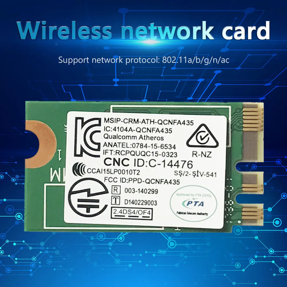 Двухдиапазонная беспроводная карта 4 1 Wi Fi сетевая адаптер для ноутбука подходит