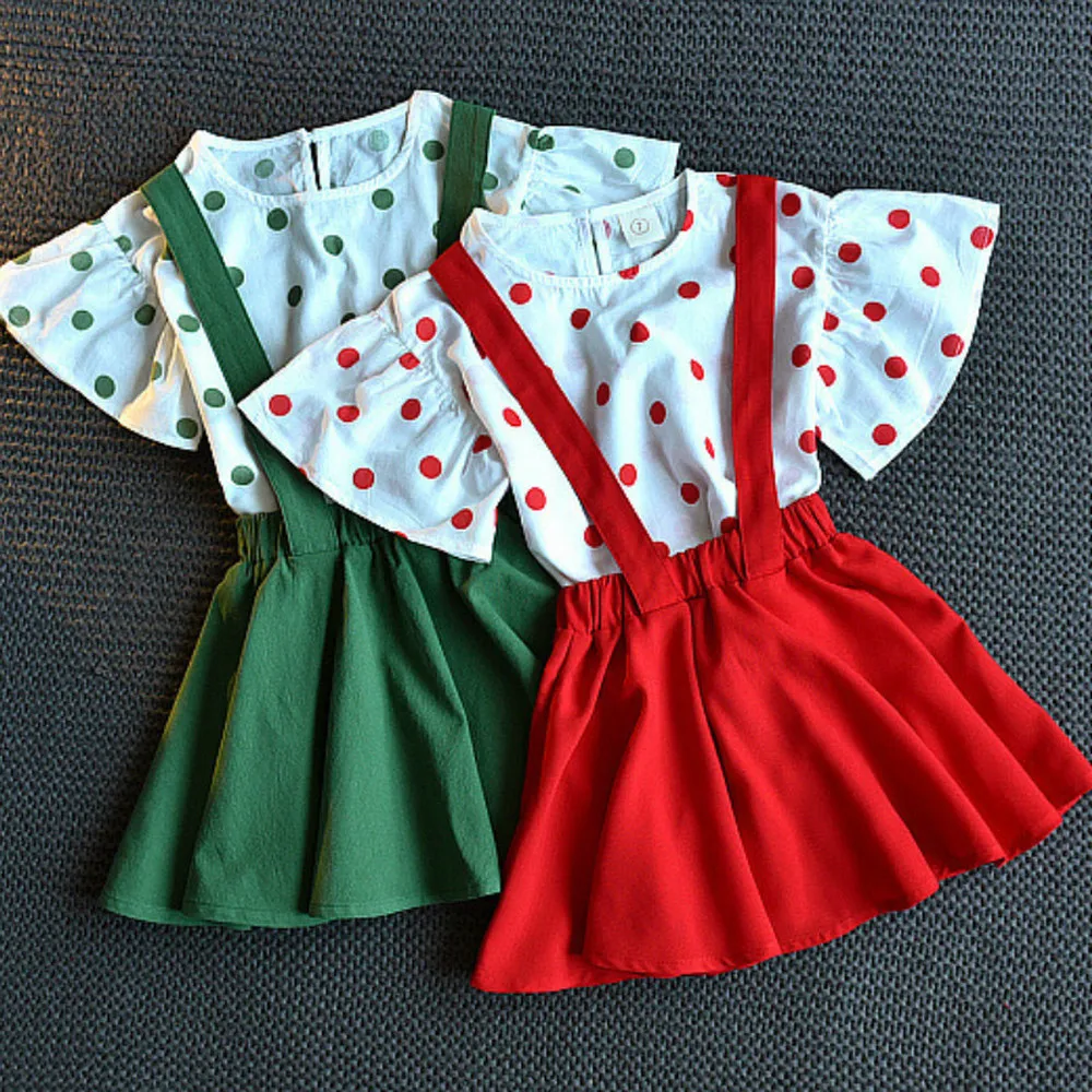 Детская одежда для маленьких девочек новые летние комплекты одежды Корейская