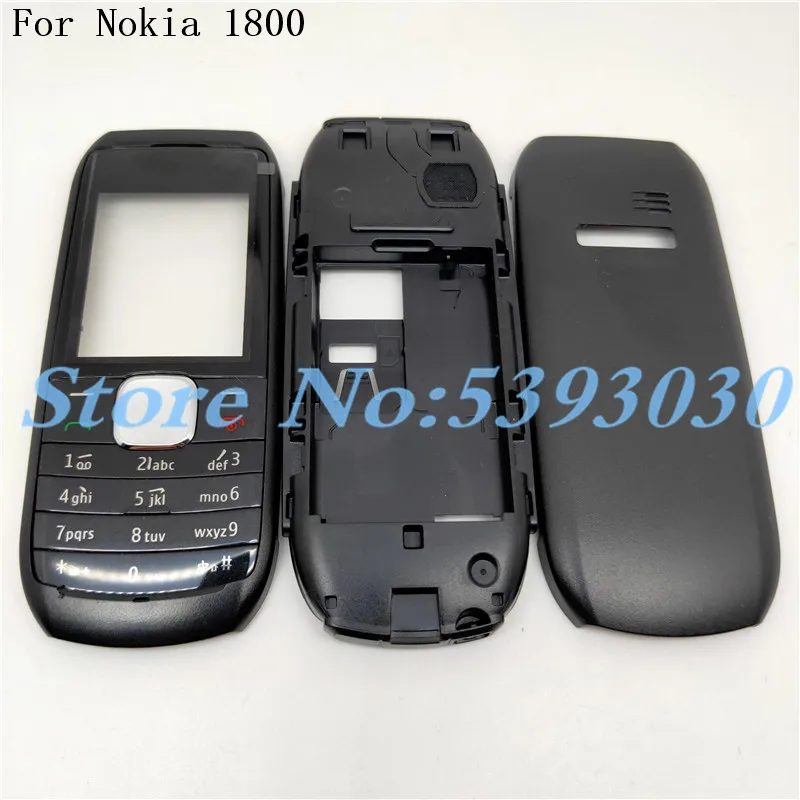 Новый Корпус чехол для Nokia 1800 Полный Мобильный телефон Батарея крышка дверная
