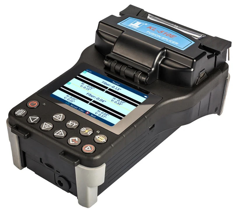 

Jilong KL-510E MINI Fiber Optic Splicing Machine Handheld Fiber Fusion Splicer New product