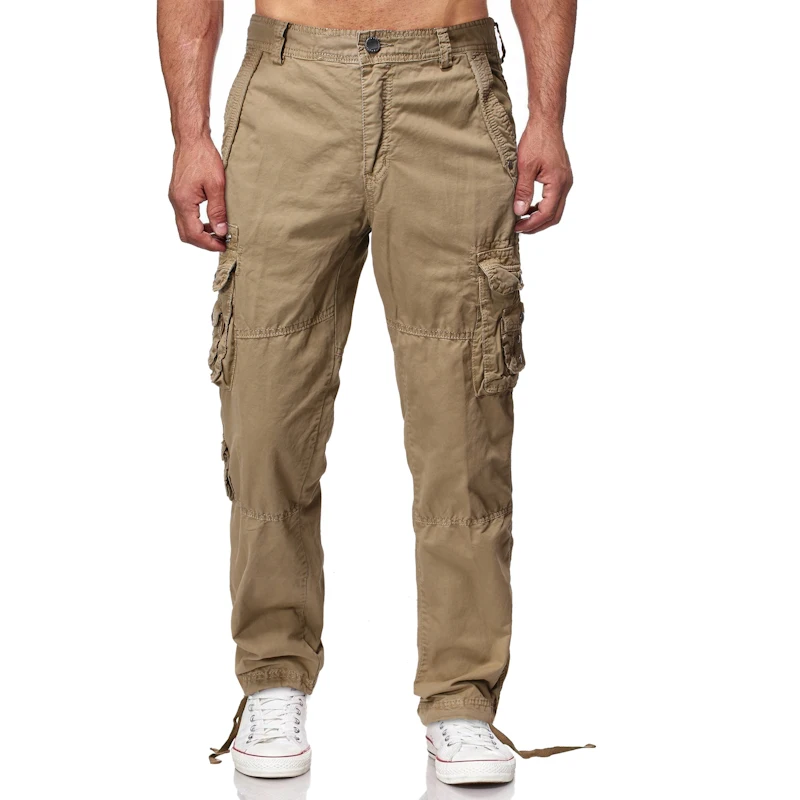 Большие размеры для 40 # мужские зимние повседневные брюки карго комбинезоны