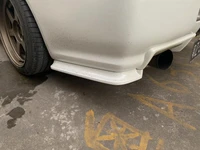 for R34 GTT GTR conversion kit OE FRP Rear Bumper Spat Can fitted with conversion rear bumper