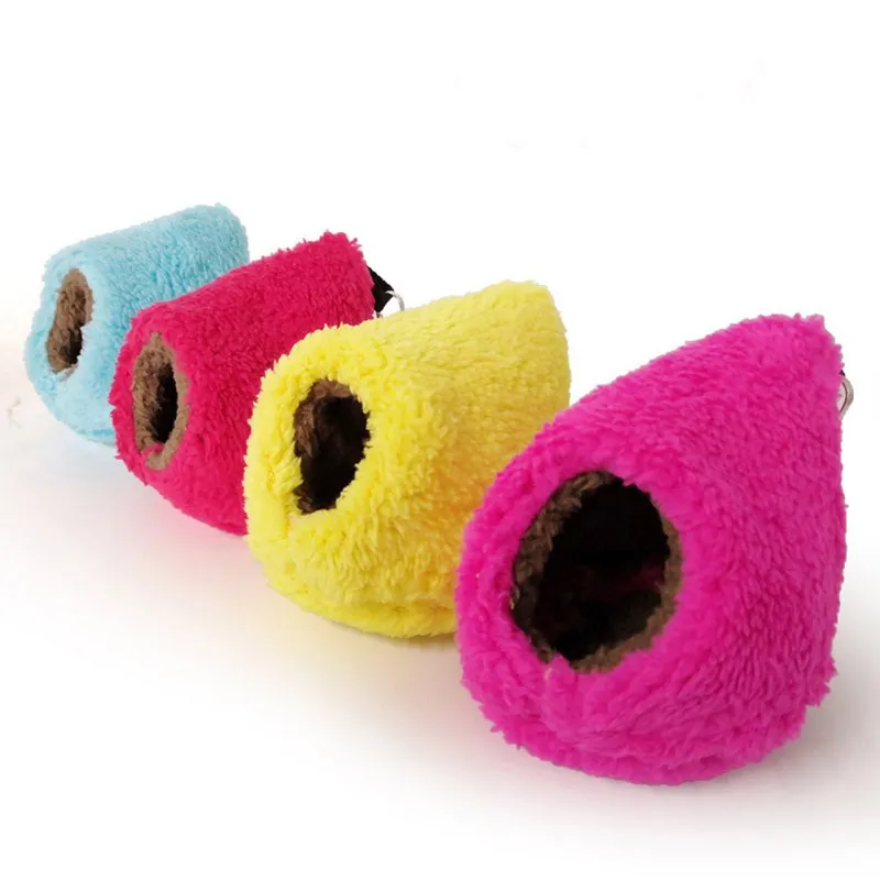 Домашнее животное теплое гнездо хомяк спальная кровать милый в форме раковины