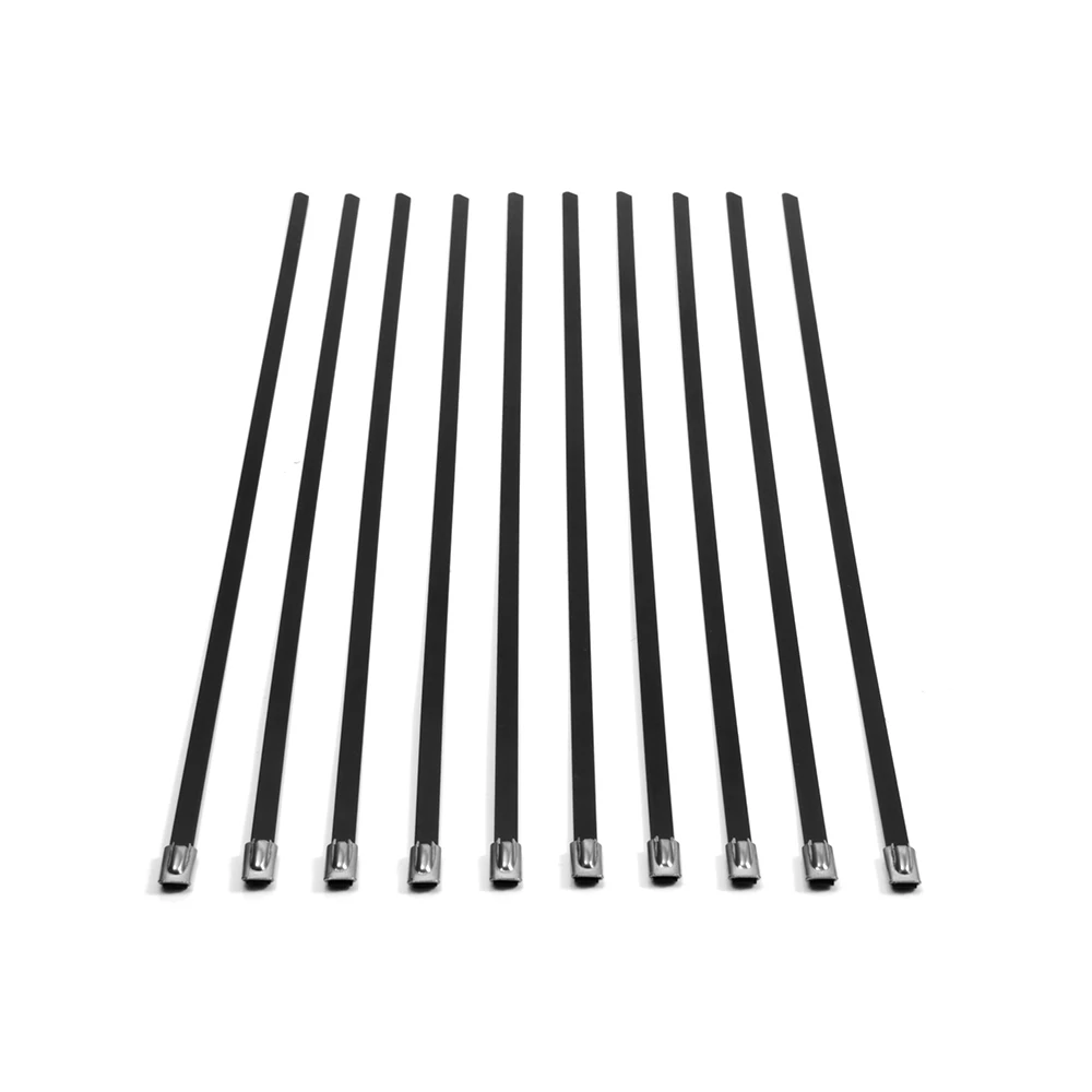 10 шт. 7 9*300 мм замок из нержавеющей стали Молния кабель Универсальный мотоцикл