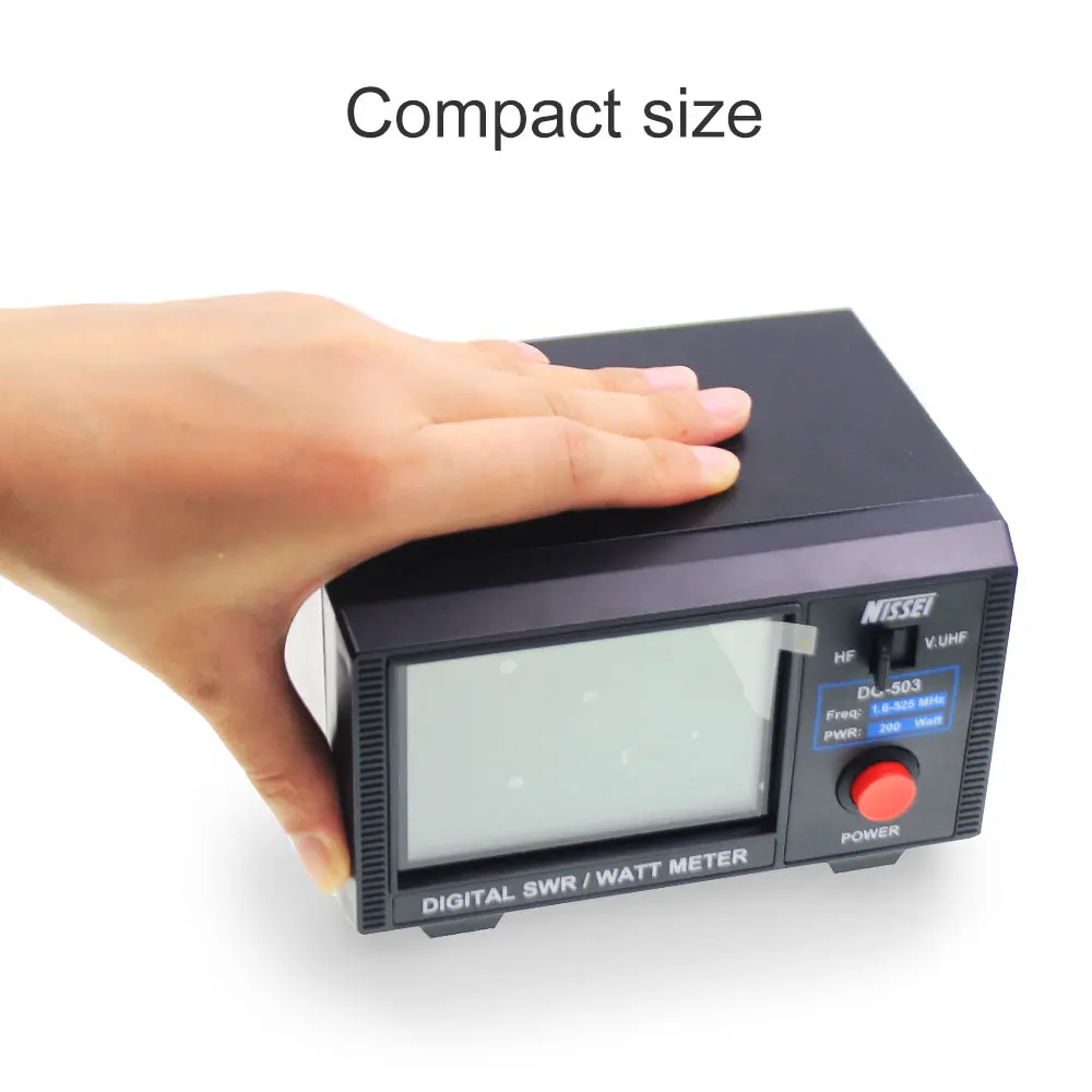 Origianl NISSEI DG-503 1.8-525Mhz Short Wave UV Standing Meter Power SWR Digital | Мобильные телефоны и аксессуары