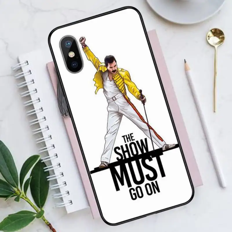 

Freddie Mercury Queen band Phone Case for iPhone 11 12 pro XS MAX 8 7 6 6S Plus X 5S SE 2020 XR Luxury brand shell funda coque