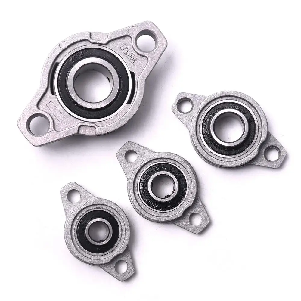 1 шт. шарикоподшипник с фланцевым блоком для подушки 10 мм 12 15 20 миниатюрный