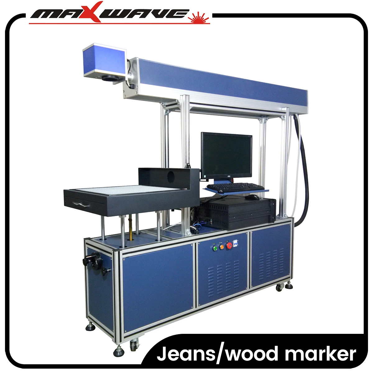 Новые продукты сканер galvo co2 стеклянная трубка лазерная маркировочная машина для