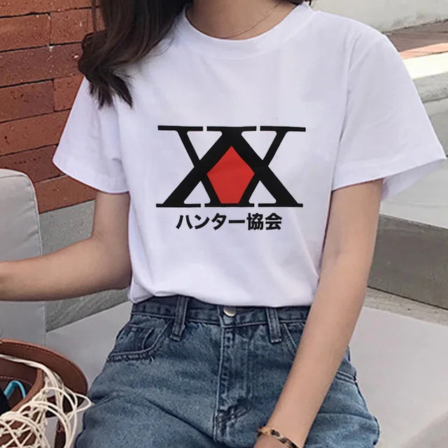 Женская футболка с круглым вырезом коротким рукавом Hisoka Morow принтом мыши в стиле