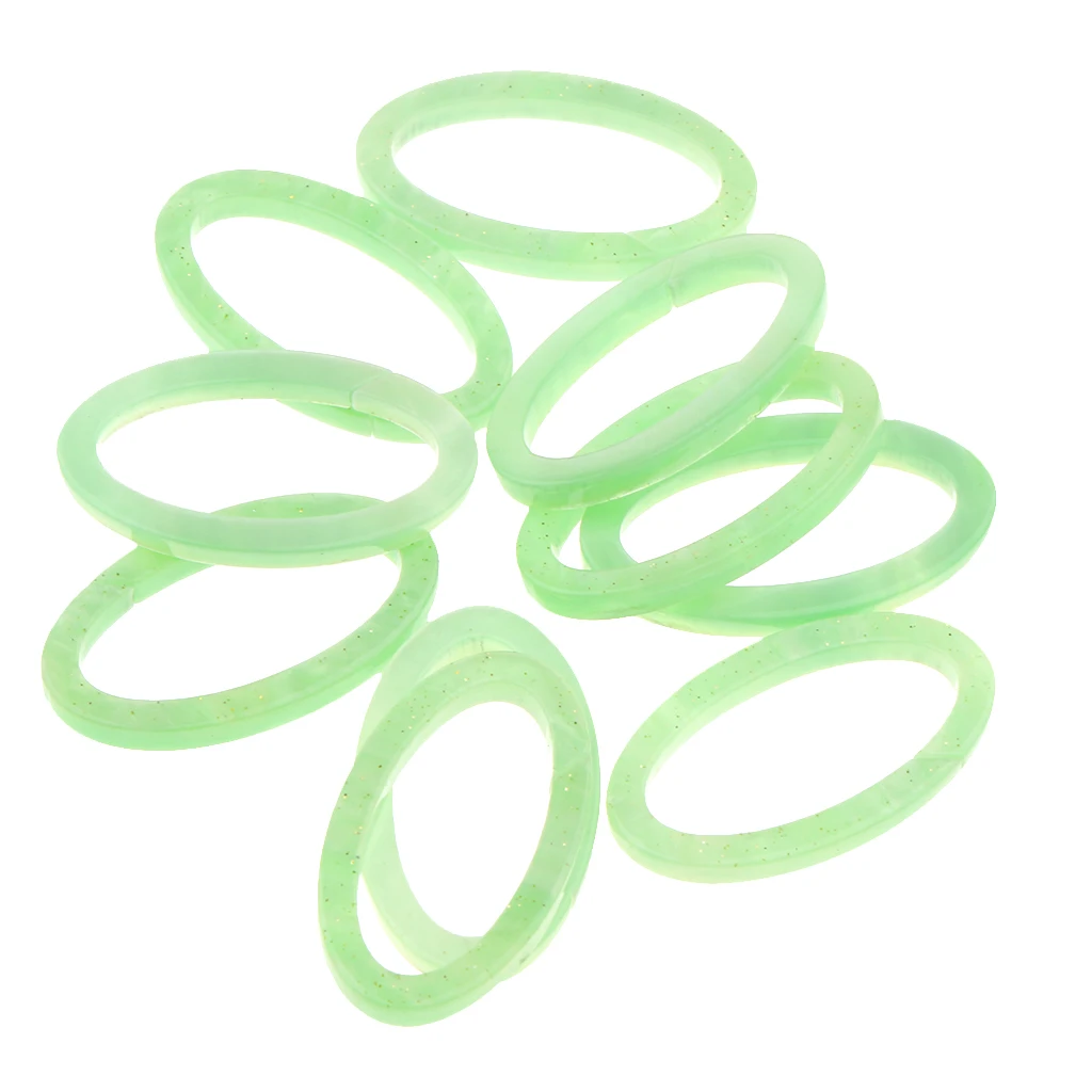 

10pcs Multicolor Hollow Oval Earring Parts Dangle Charms For Jewelry Making