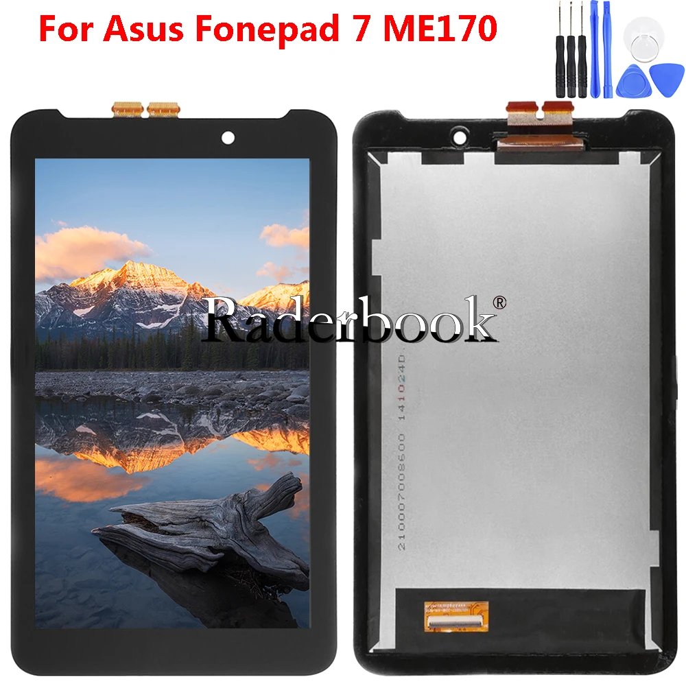 ЖК-дисплей 7 дюймов для Asus Fonepad ME170 сенсорный экран дигитайзер замена бесплатная