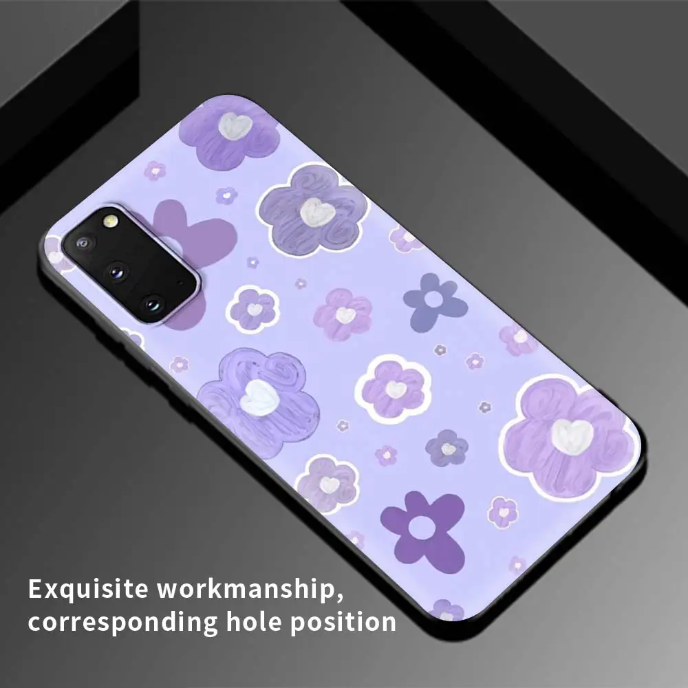 

Case For Samsung Galaxy A51 A71 A21s A31 A12 A41 A11 A72 A52 A32 5G A01 A91 A21 Black Shell Phone Covers Cute Cartoon Rabbit Sac