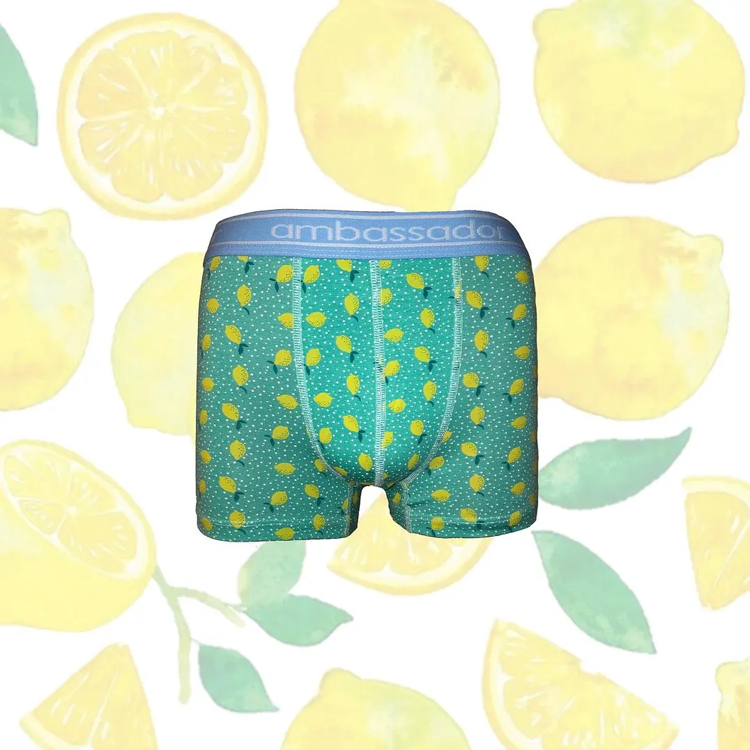 Men Boxer Shorts Set Underwear Cartoon Colorful Soft Elastic Cotton Floral Printed Funny Boxer Novelty Gentlemen S M L XL