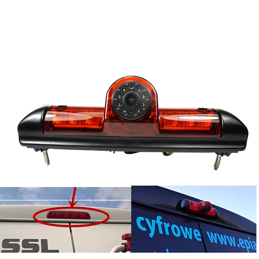 CCD автомобильный стоп сигнал обратная камера для Citroen JUMPER III FIAT DUCATO X250 Peugeot BOXER IR Light