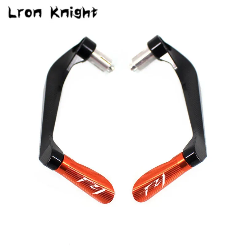 FZ1 Orange Для YAMAHA FZ1 FZ6 FZ8 FAZER FZ1N FZ6S FZ6N мотоцикл 7/" 22 мм CNC Руль управления для мотоциклов защита Тормозная система сцепления Рычаги защита - Цвет: FZ1 Orange