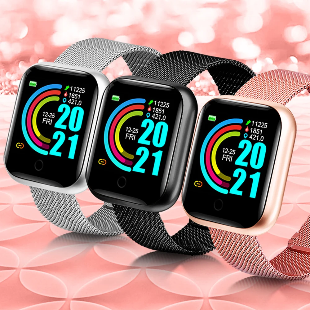 Смарт-часы I5 мужские для женщин часы фитнес-Браслет Android женские | Электроника