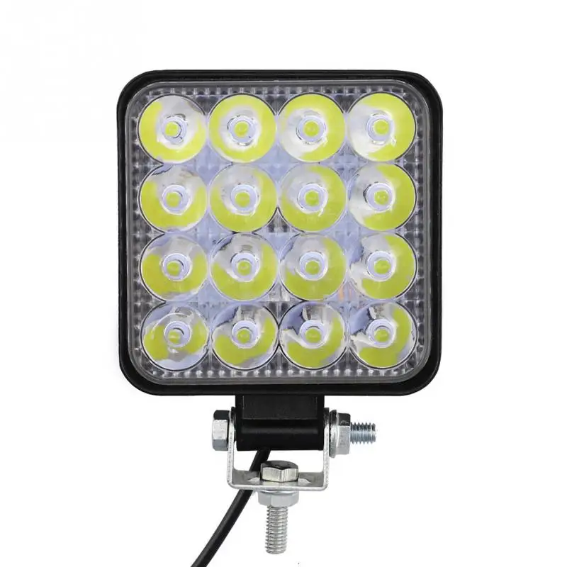 Светодиодный водонепроницаемый алюминиевый светильник 48 Вт для внедорожников