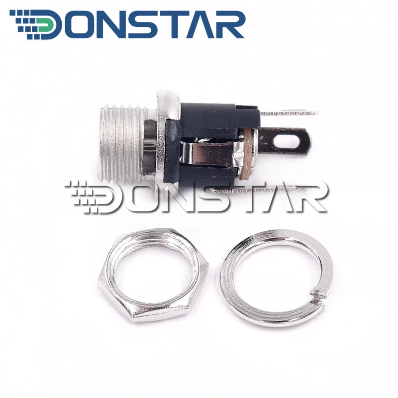 Высококачественная розетка постоянного тока с гайкой 5 шт. 5-2 мм 5x2 разъем питания