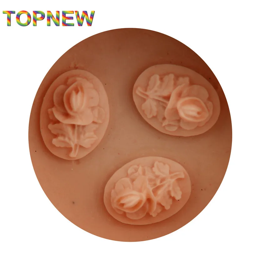 3 шт. 3d силиконовые формы для цветов желто сахарные конфеты мыла кухонная посуда