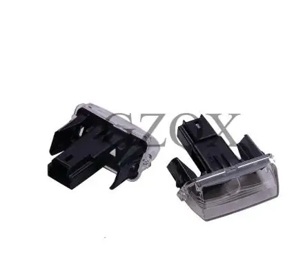 CAPQX задний номерной знак светильник для Verso E'Z YARIS Lewin CAMRY V50 VERSO COROLLA AURIS AVENSIS 81270-0F020 81270-02131 - Цвет: 2pcs