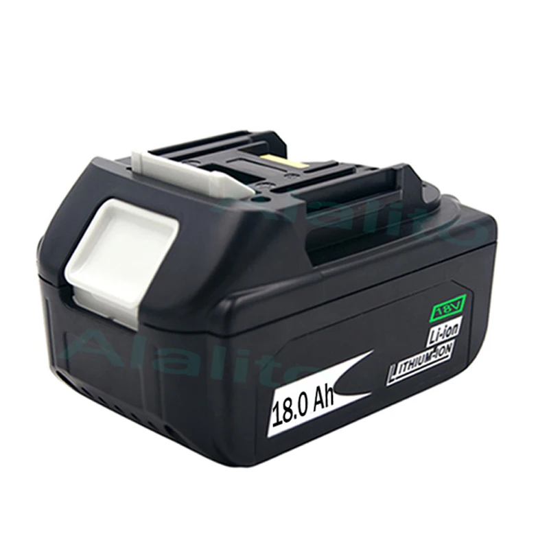 Сменный аккумулятор BL1860B 18 в 18000 мАч для Makita BL1850B BL1860 BL1840 BL1815 Аккумуляторная дрель