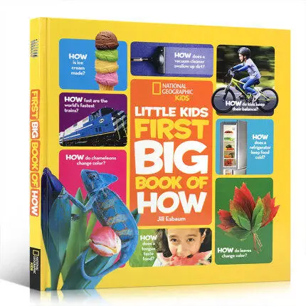 

National Geographic Little Kids First Big Book of How Hardcover English Training Stories