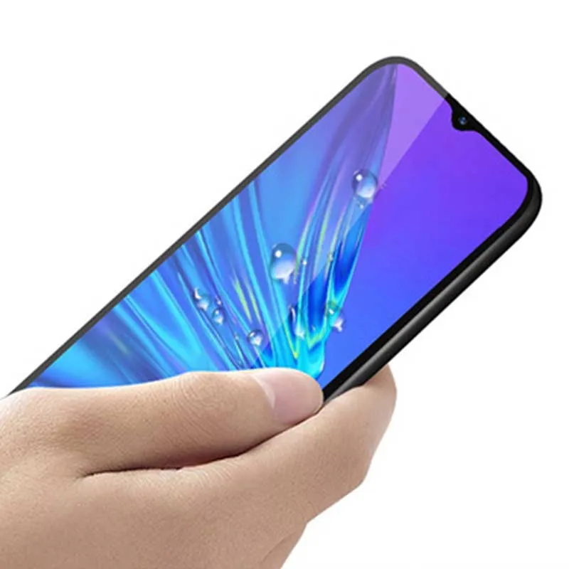 2 шт. 3D полное клеевое закаленное стекло для OPPO Realme C2S покрытие 9H Защитная пленка