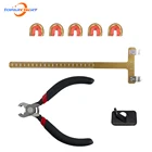 Аксессуары для Bowstring, t-образная линейка, носовые плоскогубцы с носками, d-образная петля, стрела для стрельбы из лука, набор НОКов для стрельбы из лука